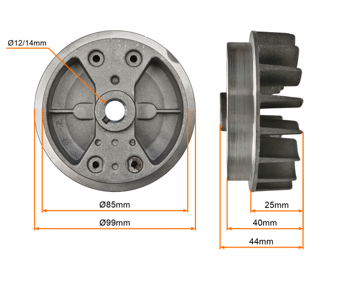 Magneto koło zamachowe Mini Pokcet Bike Mini ATV Mini Cross Mini Ścigacz