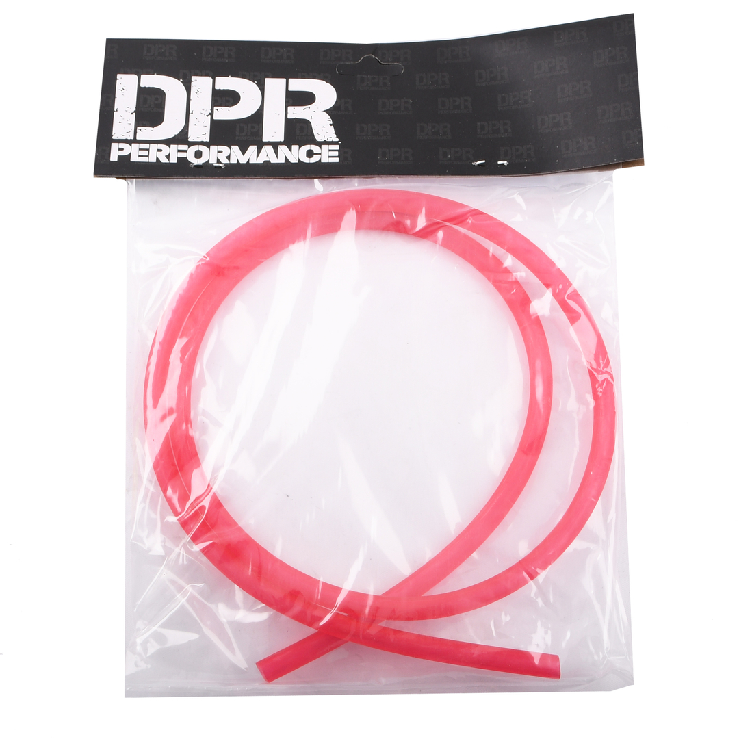 Wąż przewód paliwa oleju 5mm TPU czerwony 1 metr DPR Performance