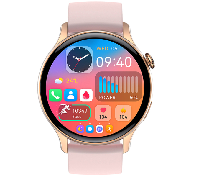 Smartwatch zegarek Rubicon damski RNCF10 różowy