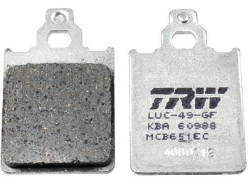 TRW klocki hamulcowe KH156 Piaggio Quartz SKR Vespa PX Cagiva Blues Prima