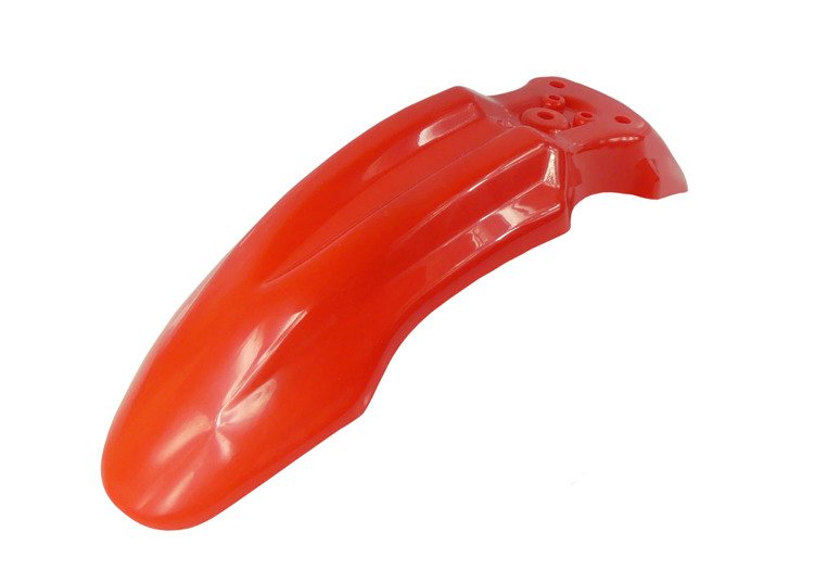 Błotnik czerwony przód cross enduro pocket