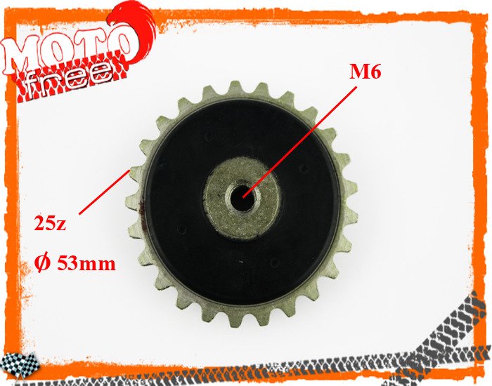 Koło napędu pompy oleju 25z 4t 139fmb chopper atv