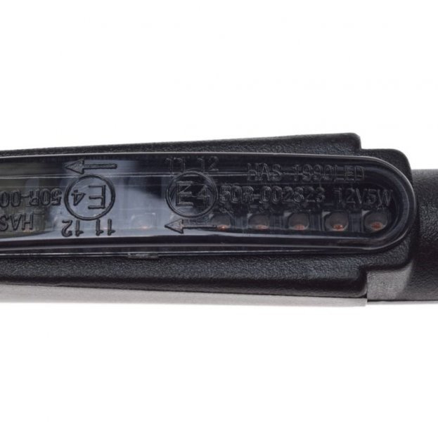 Kierunkowskaz dynamiczny LED pływający czarny