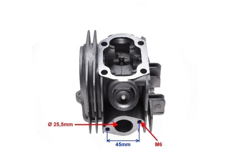 Głowica cylindra atv quad cross 125ccm 55,00mm 4t