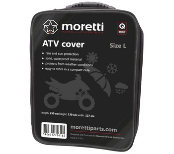 Moretti pokrowiec quad atv wodoodporny rozmiar L