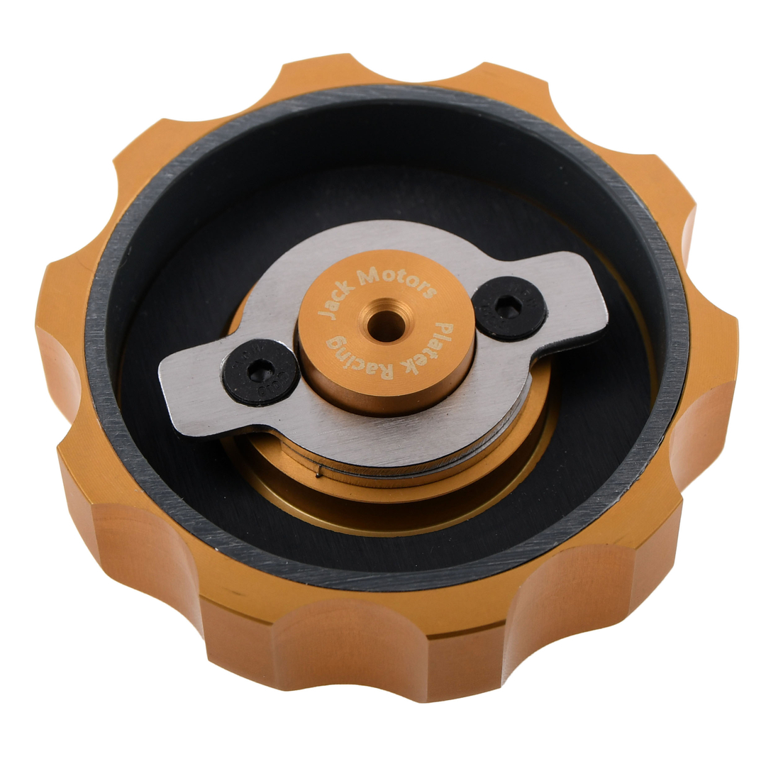 Korek zbiornika paliwa czerwony aluminiowy z odpowietrznikiem Simson