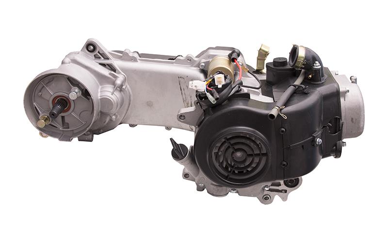 Silnik skutera 80ccm Gy6 4T koło 12 13 Cali krótki wałek Romet Barton Junak