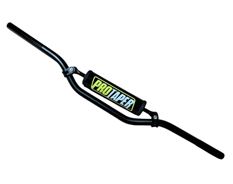 Kierownica aluminiowa niska czarna pitbike MRF HQ RC TTR Kayo Pitgang RXF