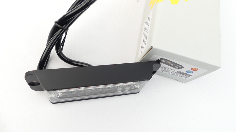 Lampa stroboskopowa 4LED 20W BLUE 12-24V R65 R10