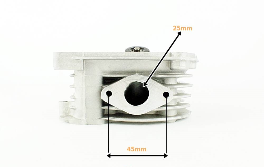 Głowica 4T GY6 80cc 47mm 139QMB duże zawory bez odpowietrzenia
