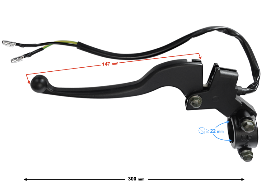 Dźwignia lewa hamulca tylnego Barton Falcon 2