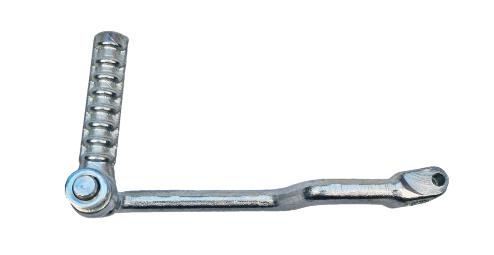 Dźwignia rozrusznika GY6 4T 139QMB srebrna Quest Wilga Vapor Zipp Keeway