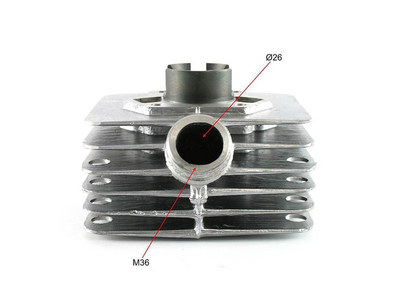 Cylinder 38mm nominał simson s51 sr50 enduro pl