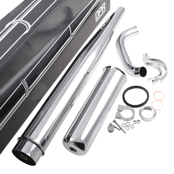 Tłumik chromowany 32mm AOA 3.5 Simson DPR Performance 2025 komplet