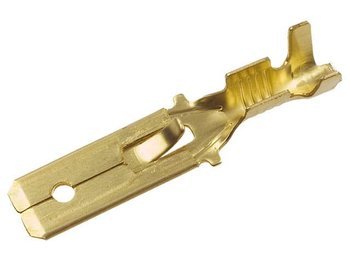 Końcówki Konektory Męskie Długie 6,3 mm 5szt