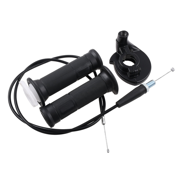 Rolgaz rollgaz uniwersalny czarny + gumy manetki Racing Force