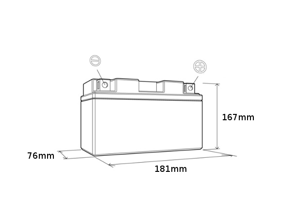 Landport akumulator żelowy SLA12-22 12V/22AH BMW