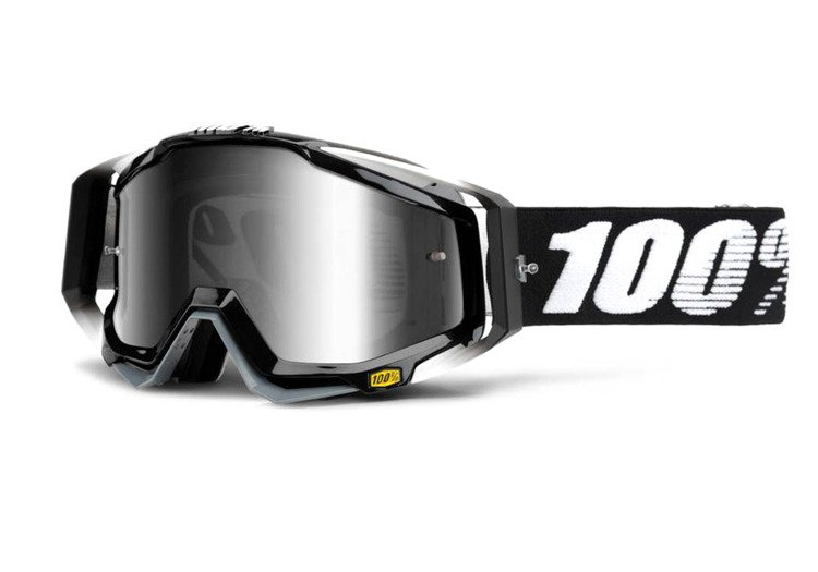 Gogle 100% racecraft abyss black lustrzanka 2020