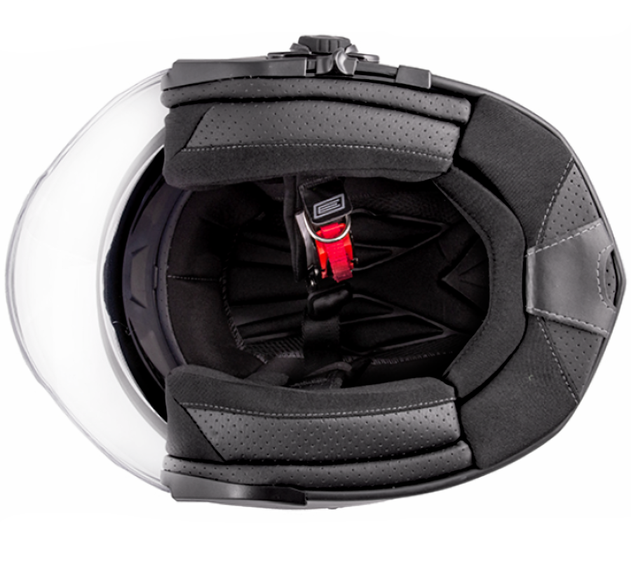 Kask PALIO 2.0 + BT SOLID Matt Titanium ORIGINE