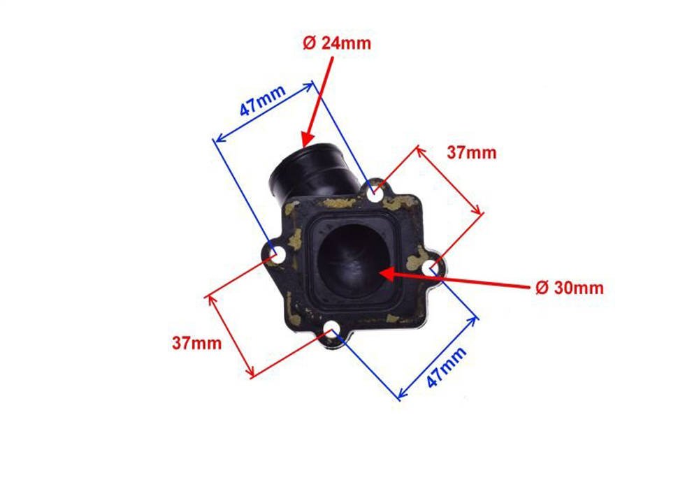 Króciec gaźnika minerelli 2t lj1pe40qmb malaguti