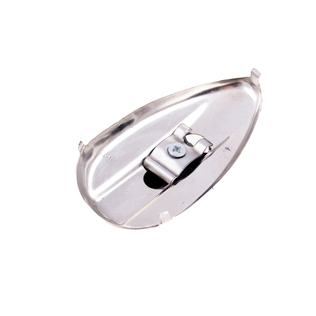 Osłona stacyjki WSK 125 nierdzewka logo Zelmot