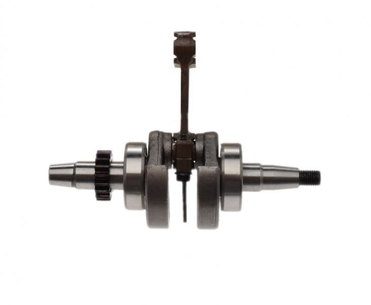 Wał korbowy do silnika rowerowego 4t łożysko klin