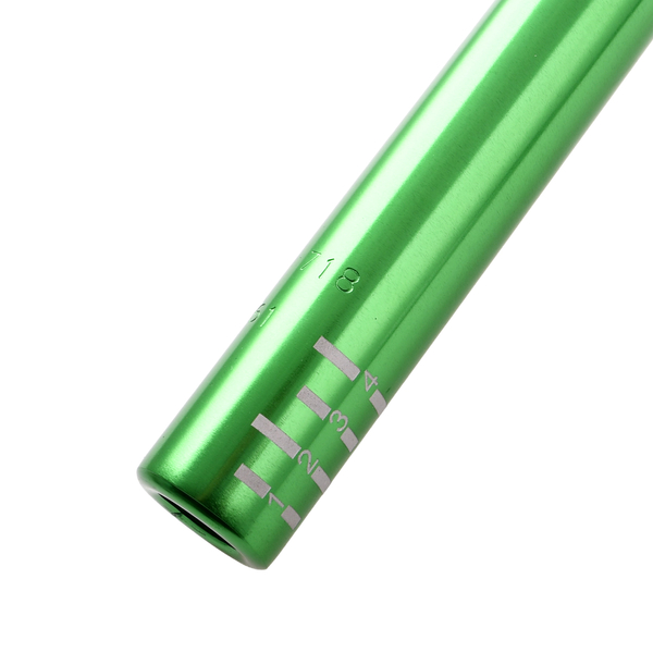 Kierownica aluminiowa zielona z gąbką V1 Simson Enduro DPR Performance