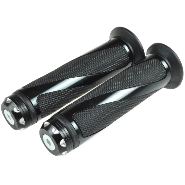 Gumy manetki street alu czarne komplet