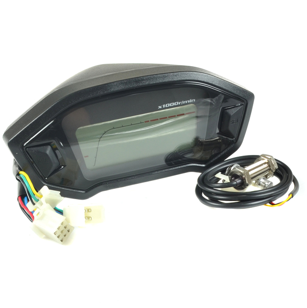 Licznik + obrotomierz czarny czujnik