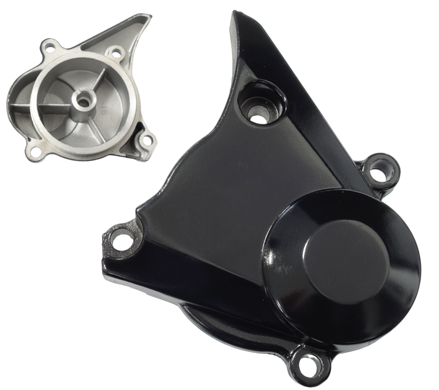 Pokrywa iskrownika aluminiowa czarna Barton GT 125