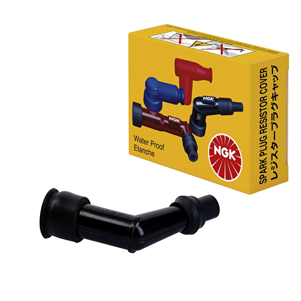 NGK fajka na świece (NR 5817) czarna kątowa KTM 400/450/525 Beta