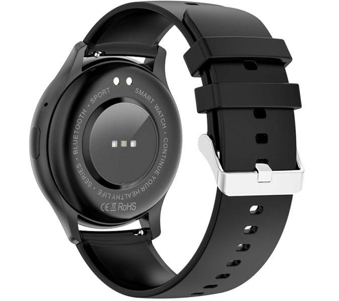 Smartwatch zegarek Rubicon męski RNCF11 czarny Bluetooth tryby sportowe SMS