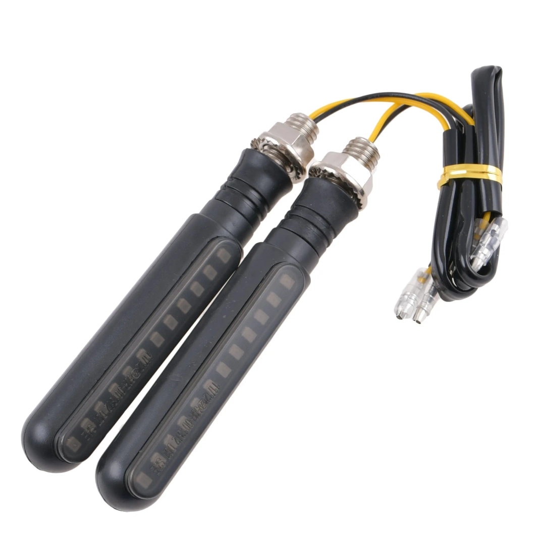 Kierunkowskazy Led dynamiczne czarne V12 Racing Force