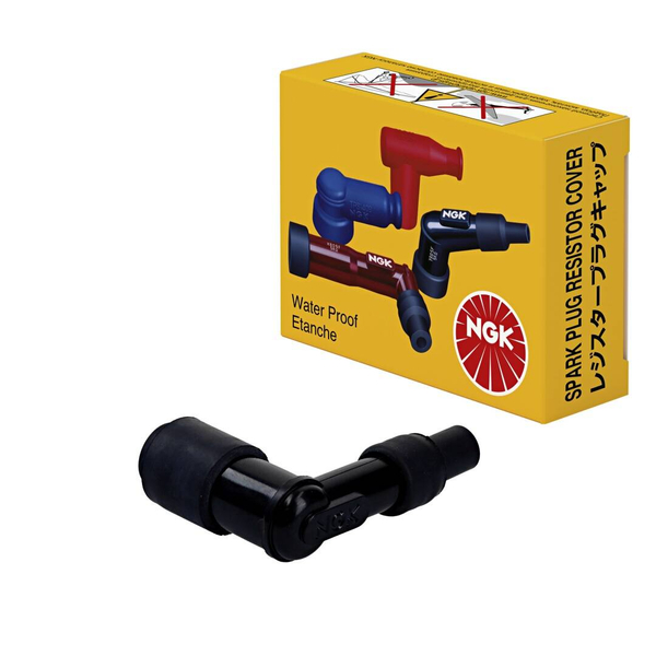 NGK fajka zapłonowa świece (NR 8328) kątowa (90) kolor czarny LB01EP