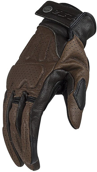 Rękawice LS2 Rust Leather Man Brown