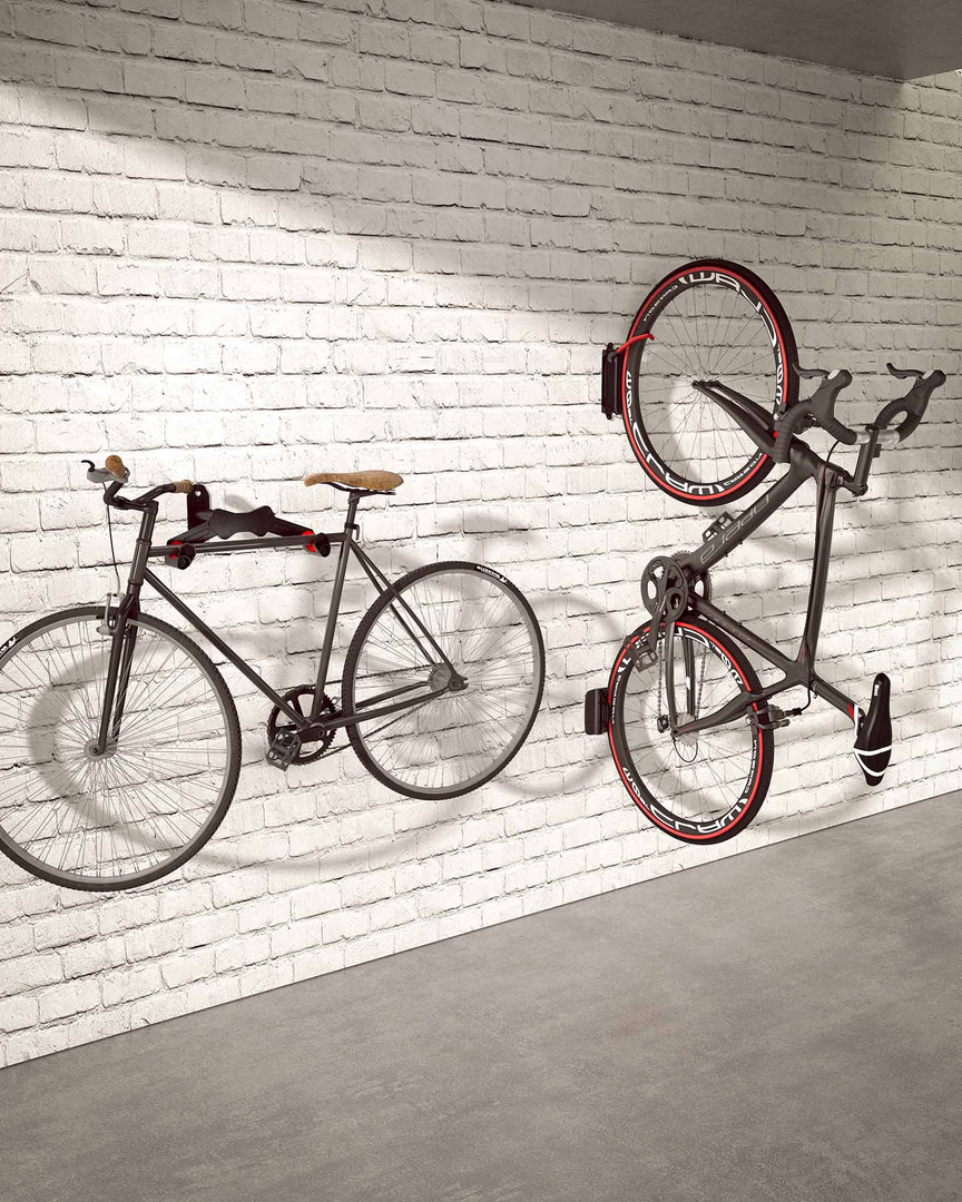 Biketec wieszak ścienny na rower Wall Bike Rack czarny