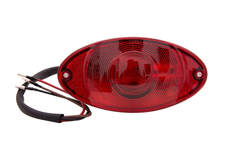 Lampa tylna tył kształt oka uniwersalna Chopper 