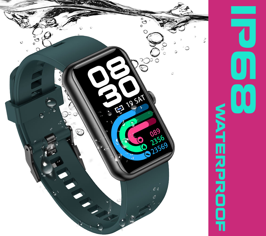 Smartwatch zegarek Rubicon RNCE83 granatowy IP68