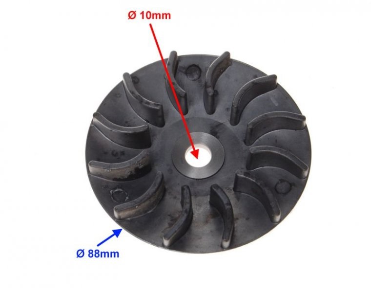 Tarcza zewnętrzna wariatora Honda Dio 50