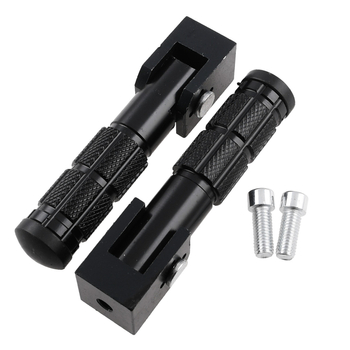 Podnóżek pasażera uniwersalny czarny alu na śrubę Racing Force