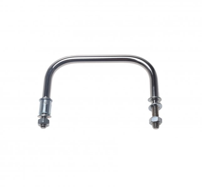 Uchwyt boczny z tulejką chrom 2 gwinty WSK 125 B1