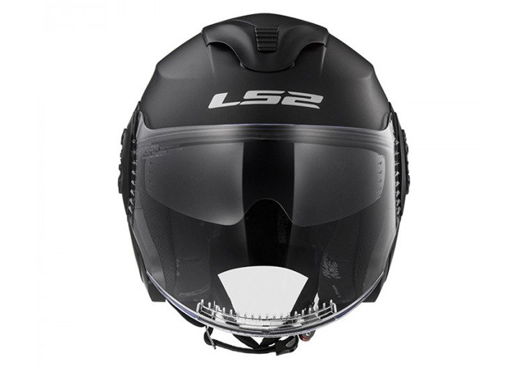 Kask otwarty ls2 of570 verso solid matt black