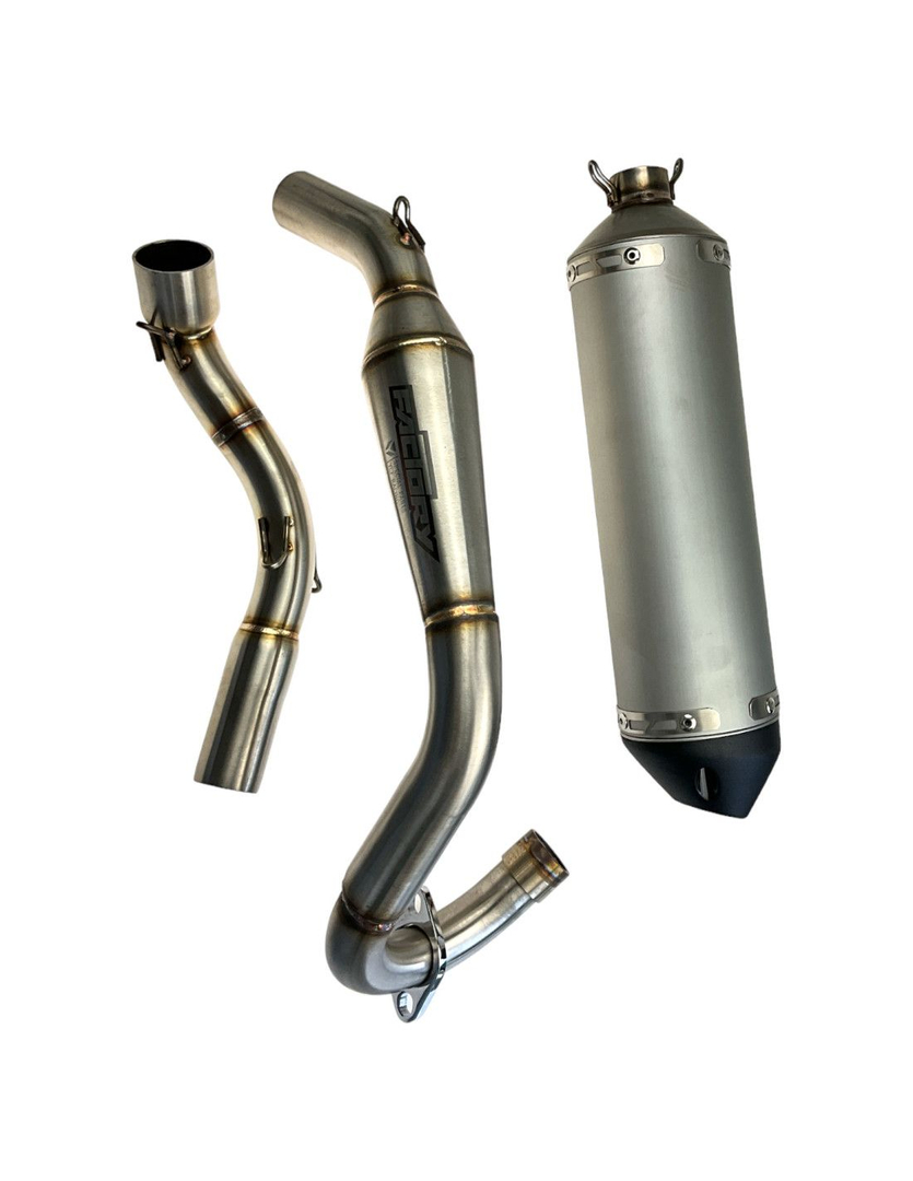 Tłumik wydech 94db z reduktorem hałasu pitbike YCF Factory SP3 190 Daytona