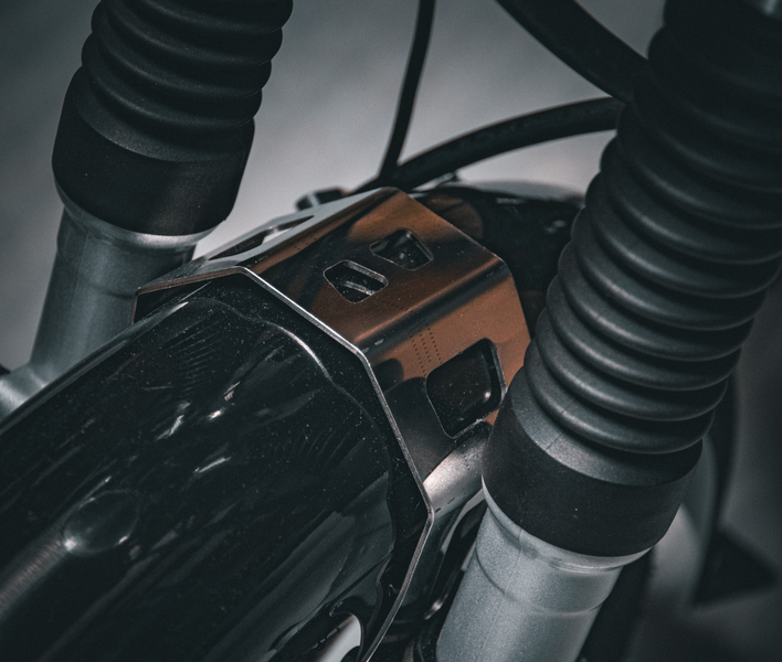 Stabilizator teleskopu przód usztywnia przednie zawieszenie inox Simson