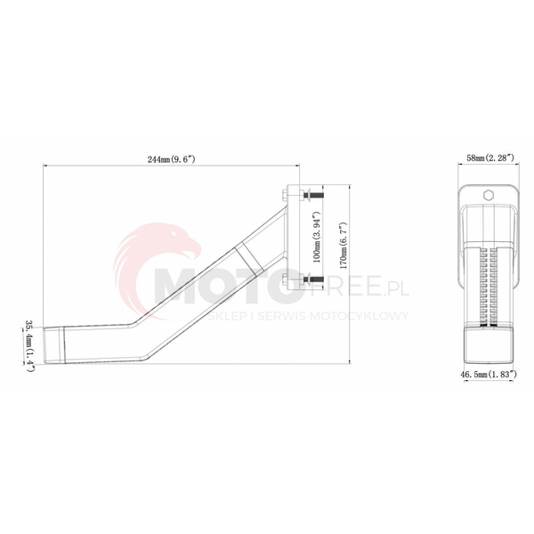 Lampa Robocza Narożna Obrysowa Lewa Laweta Betoniarka Pomoc drogowa 12/24V