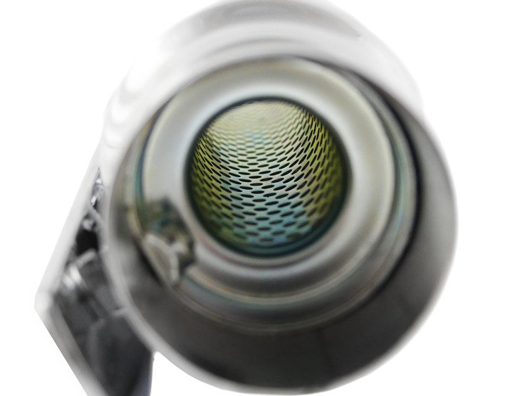 Tłumik tłumiki chrom 30cm cafe racer retro kpl