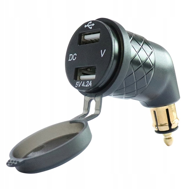 Motocyklowe gniazdo ładowarka do BMW 2xUSB 4,2A