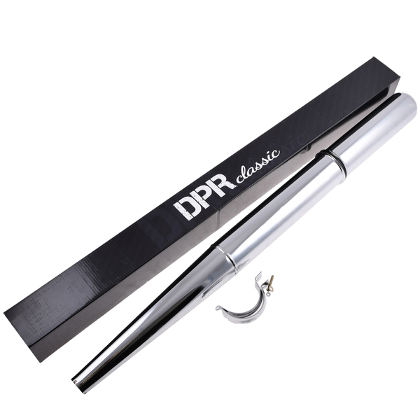 Tłumik chromowany tuning 32mm DPR Classic Simson