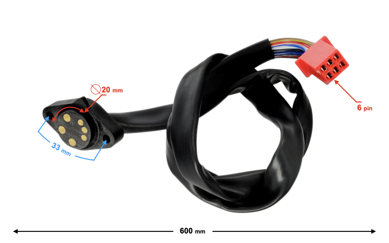 Czujnik zmiany biegów Barton Classic 125