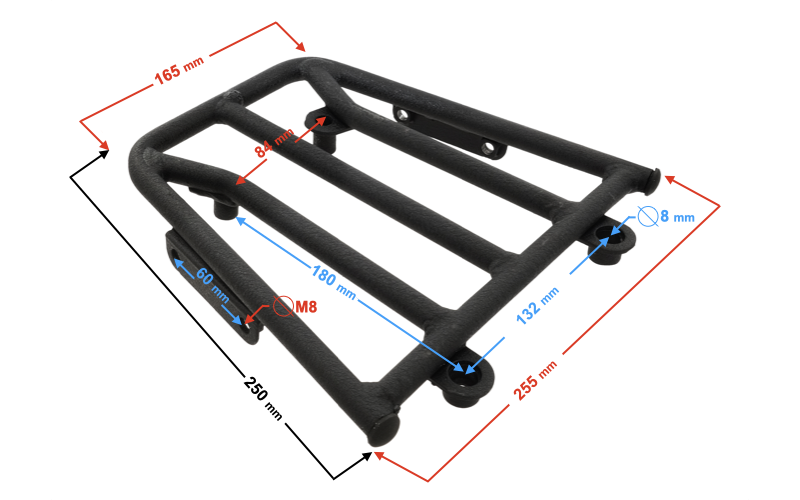 Wspornik kufra bagażnik do Hyper 125